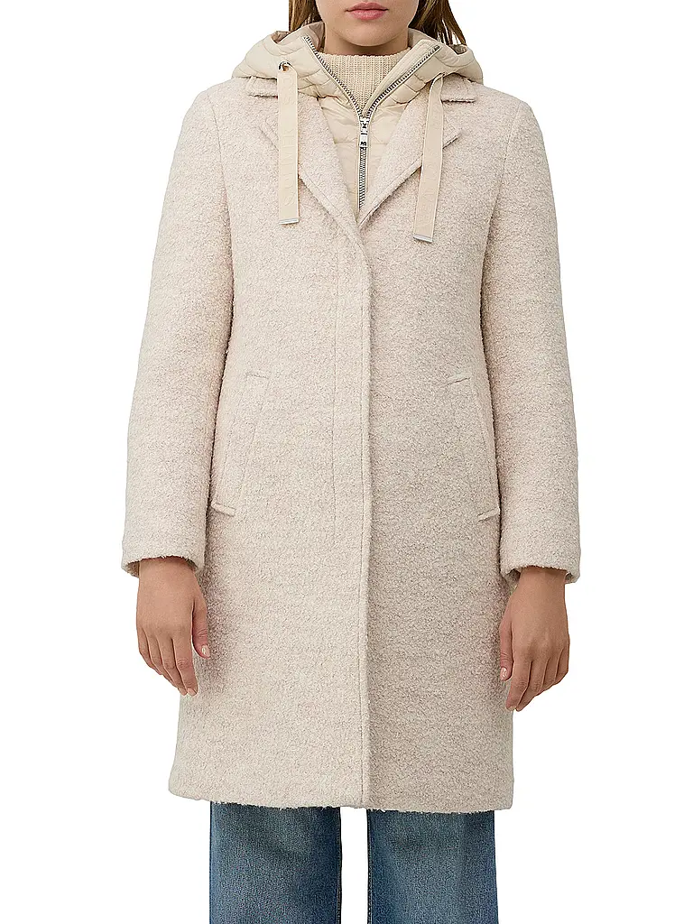 S.OLIVER | Wollmantel  | beige