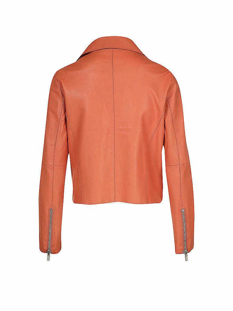 S.W.O.R.D. | Lederjacke "Impact" | orange