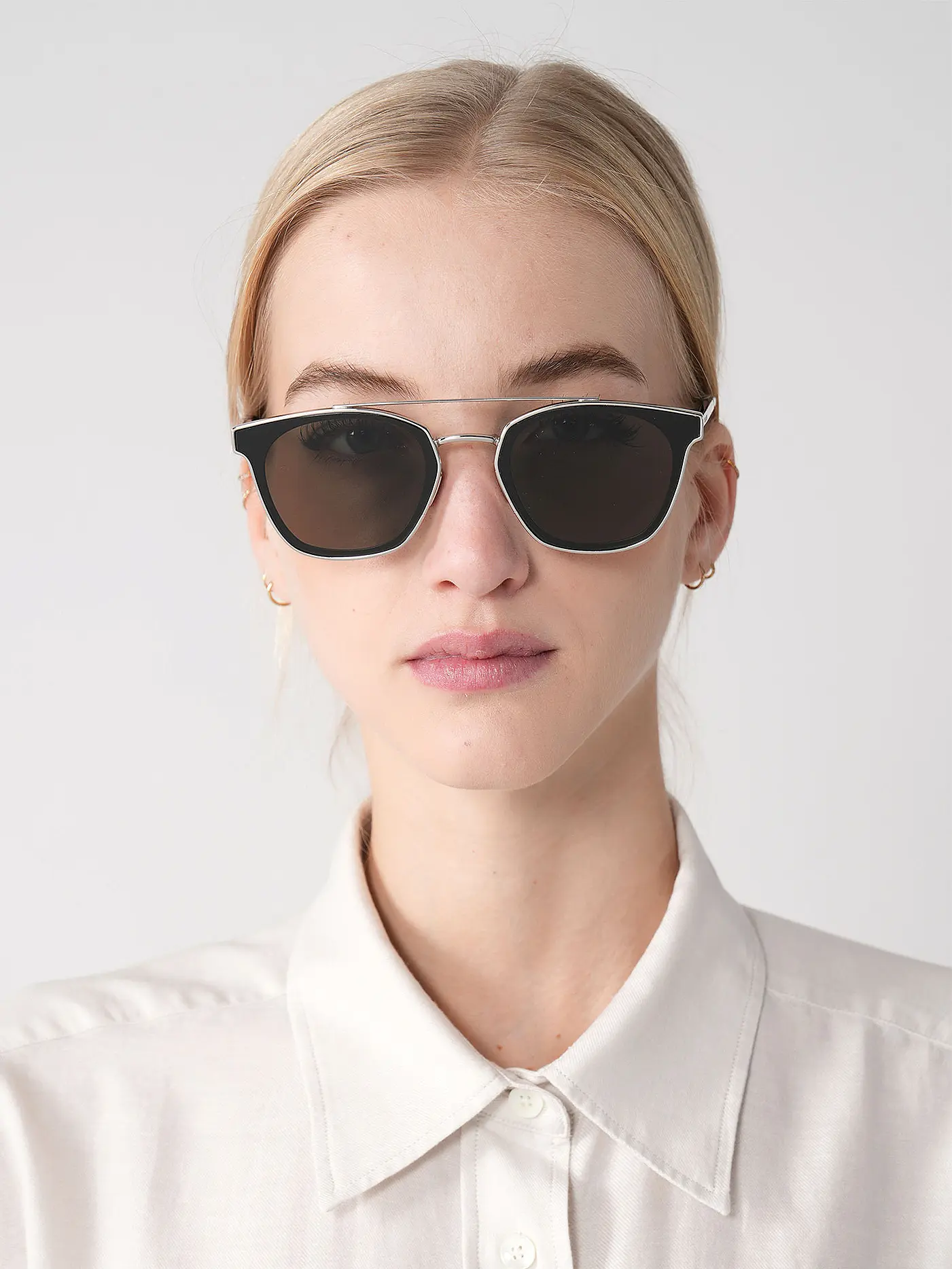 SAINT LAURENT | Sonnenbrille SL28 METAL | silber
