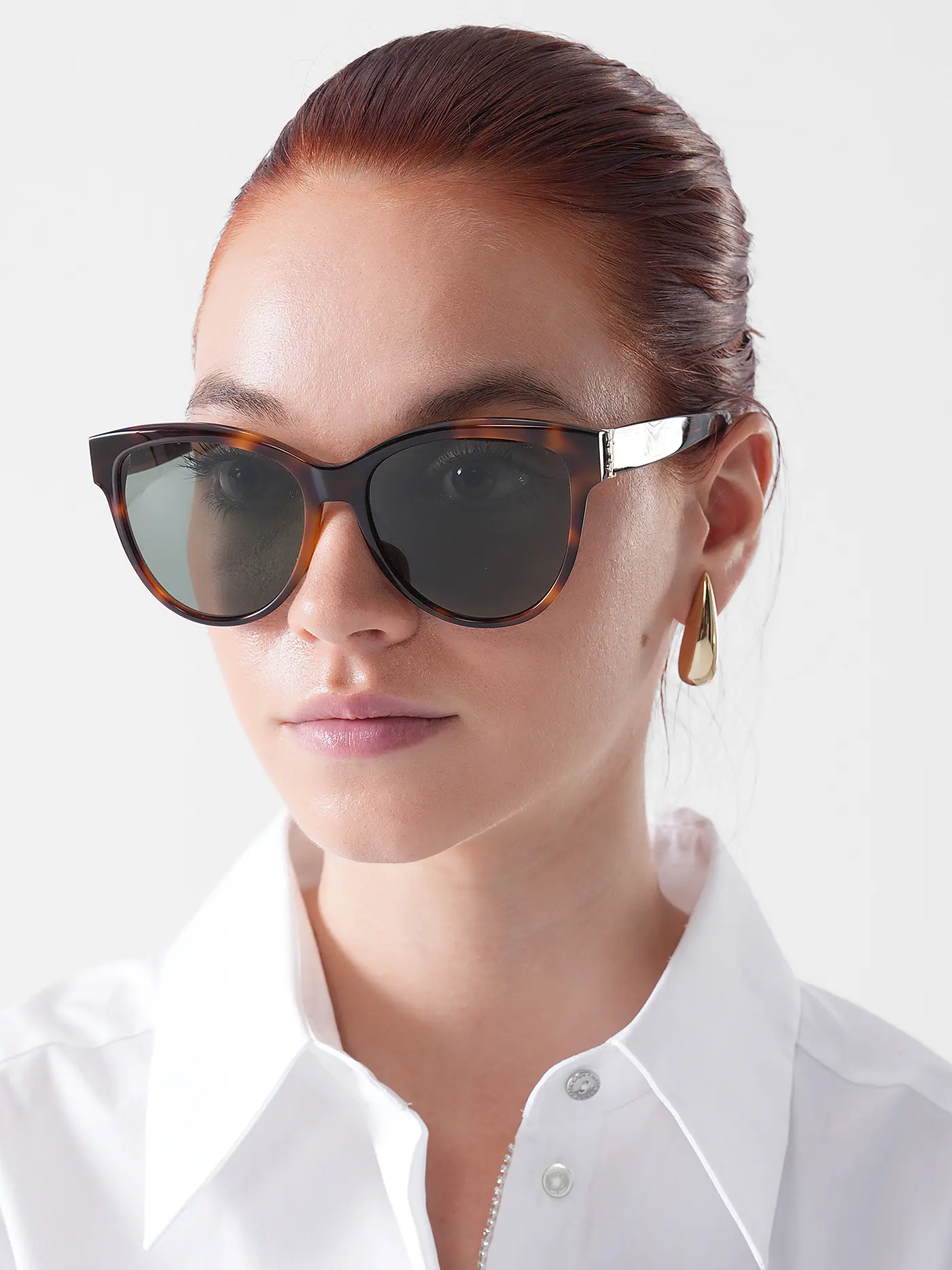 SAINT LAURENT | Sonnenbrille SLM107 | braun
