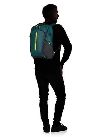 SAMSONITE | Rucksack ECODIVER Medium USB Dark Teal/Lime