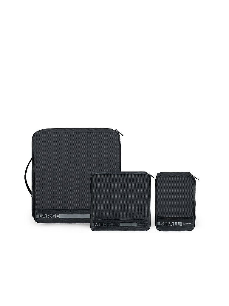 Gepäckorganizer Set 3-tlg Black schwarz baby