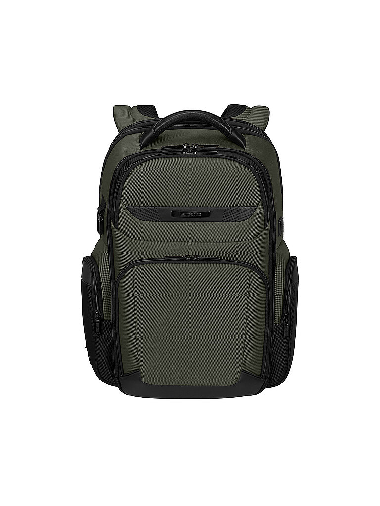 Samsonite Rucksack PRO-DLX erweiterbar Green dunkelgrün baby