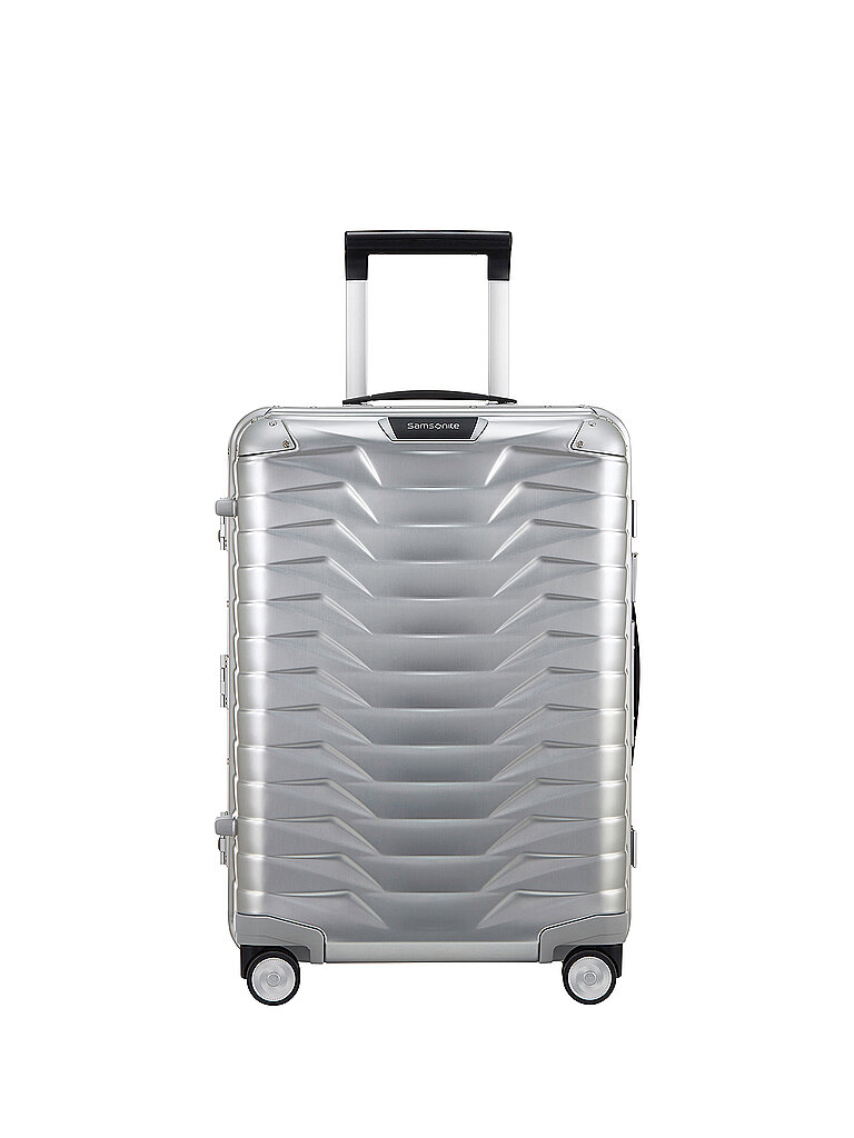 SAMSONITE Handgepäck Trolley PROXIS ALU 55cm Alu silber