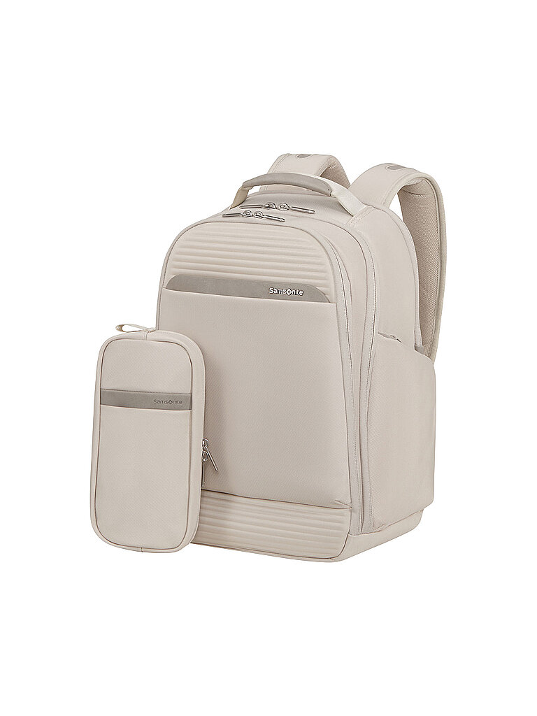 Rucksack PARALUX Stone Grey creme baby