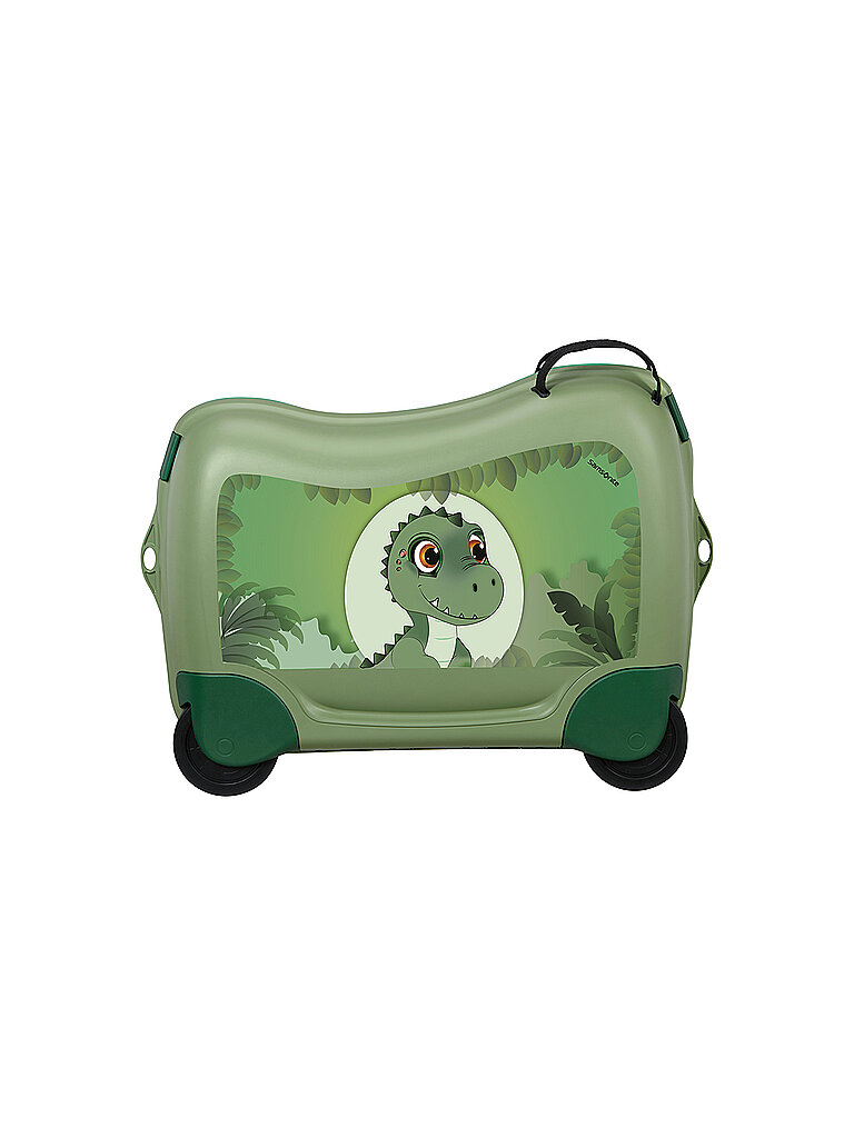 SAMSONITE Kinder Trolley mit vier Rollen DREAM2GO Dino Rex grün