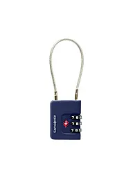 SAMSONITE | 3-Ziffern-TSA-Kabelschloss TA REVOLUTION midnight blue | blau