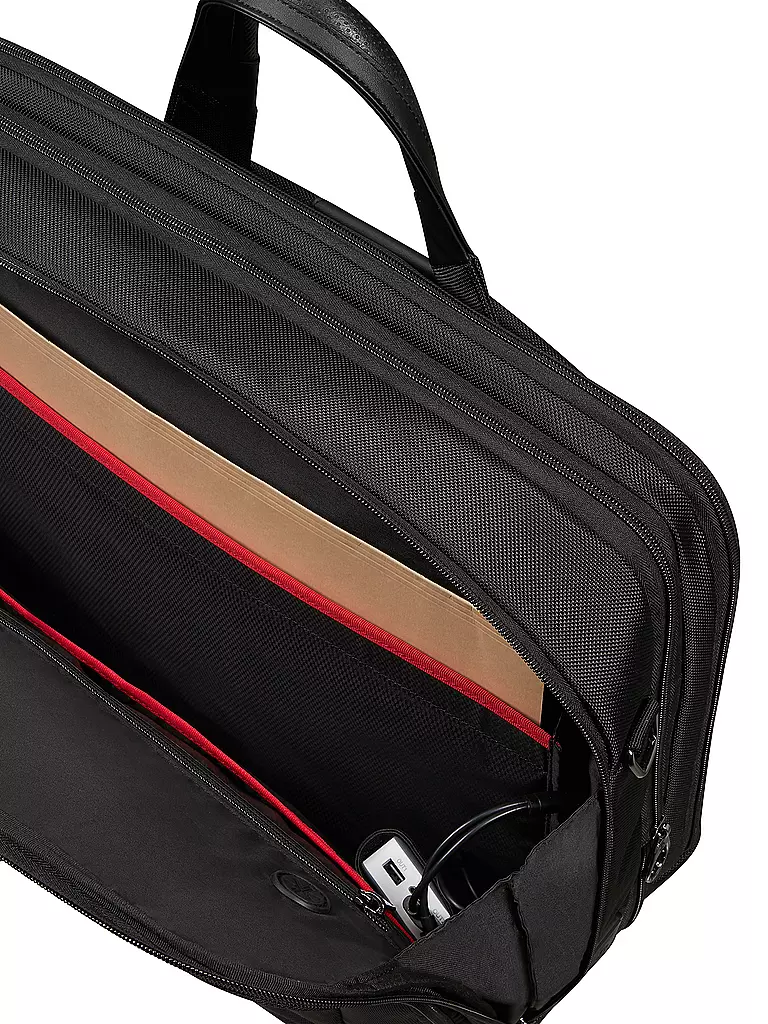 SAMSONITE | Aktentasche PRO-DLX 6 erweiterbar black | schwarz