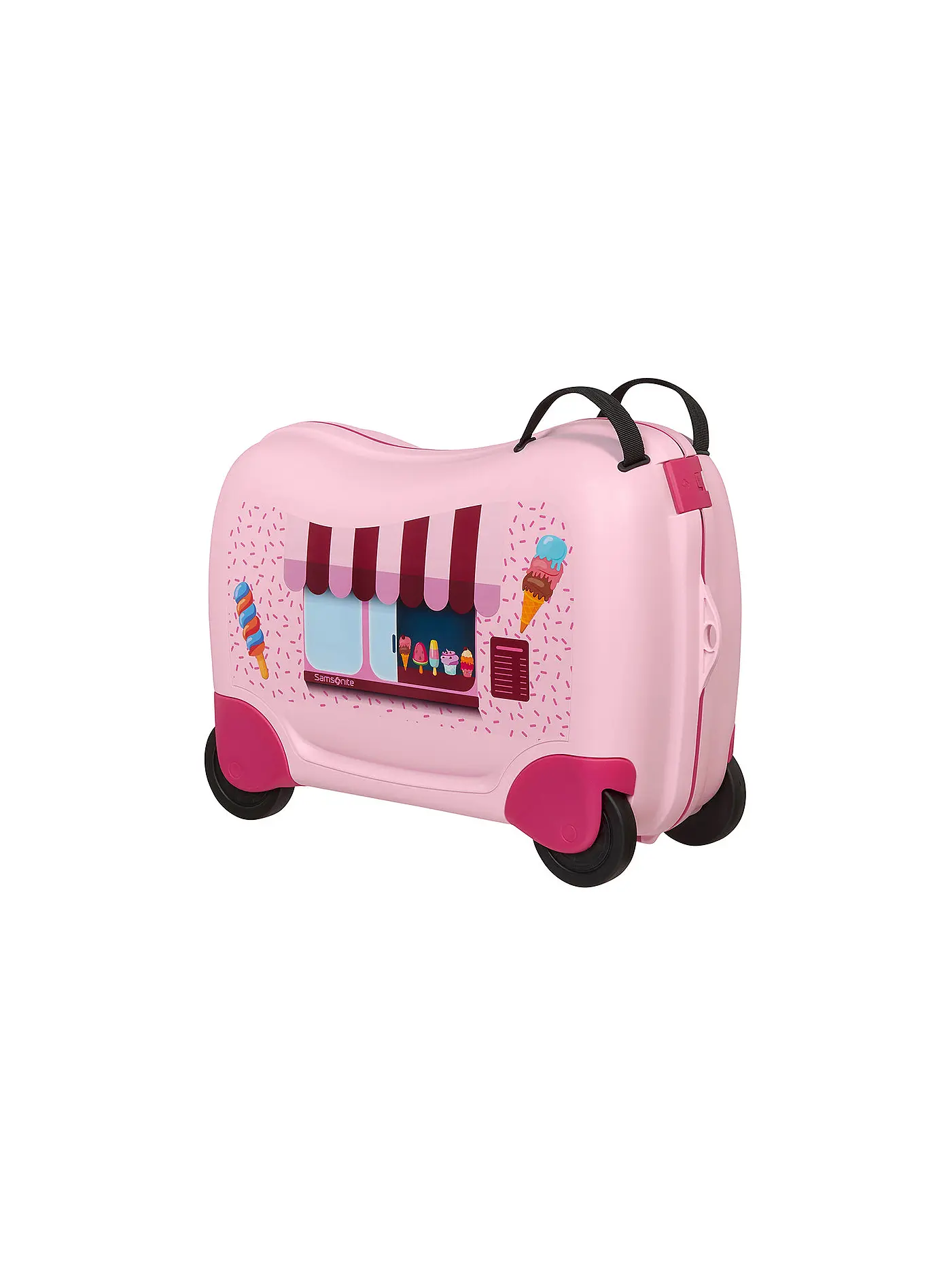 SAMSONITE | Kinder Trolley mit vier Rollen DREAM2GO Dino | rosa