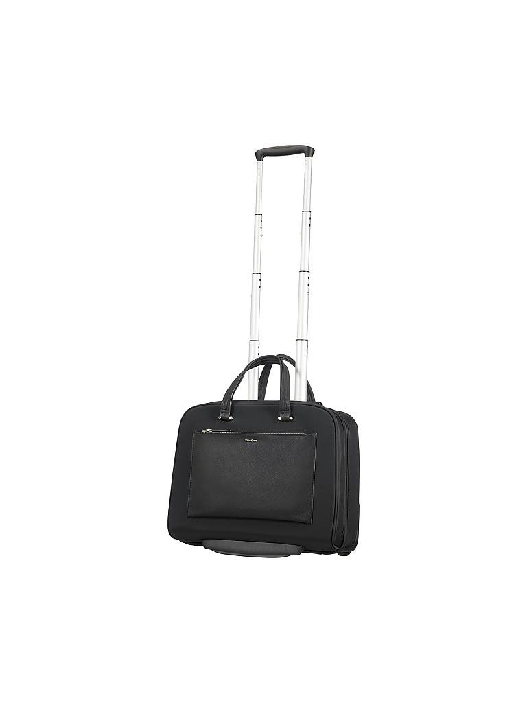 SAMSONITE | Laptoptasche mit Rollen "Zalia" (91784 1041 Schwarz) | schwarz