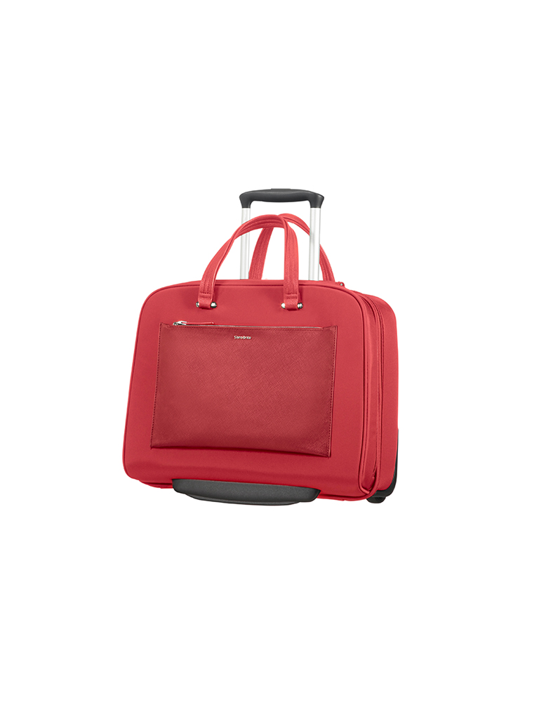 SAMSONITE | Laptoptasche mit Rollen "Zalia" (91784 1726 Rot) | rot