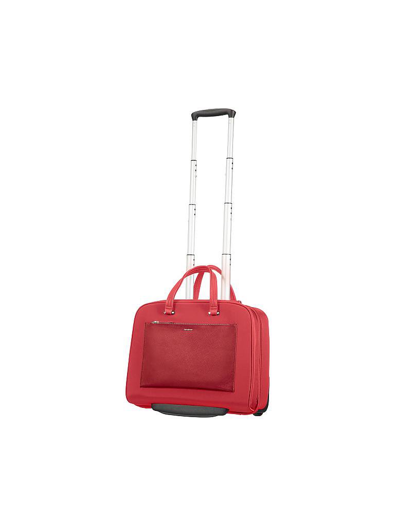 SAMSONITE | Laptoptasche mit Rollen "Zalia" (91784 1726 Rot) | rot