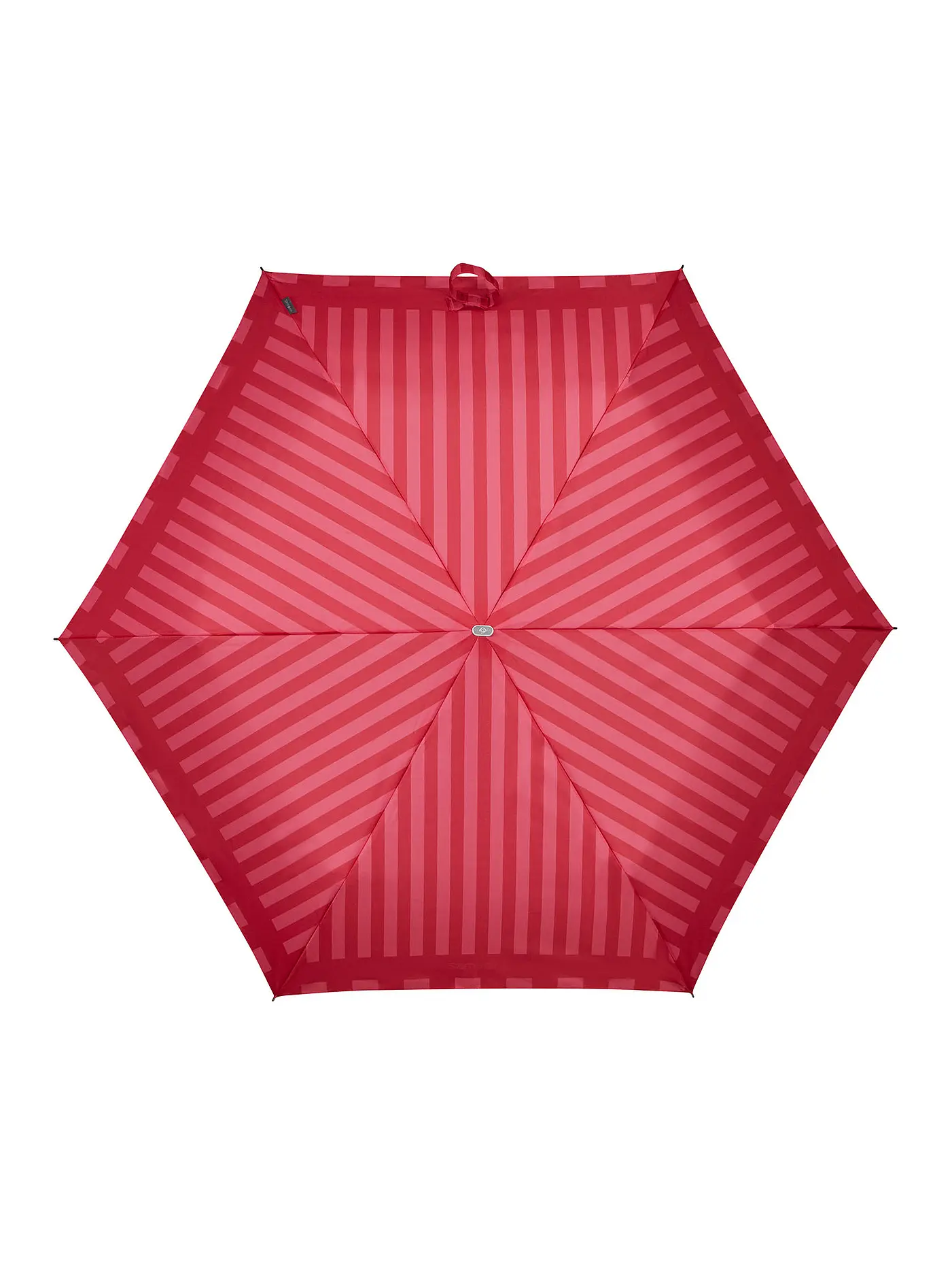 SAMSONITE | Regenschirm - Taschenschirm Alu Drop S tulip fuchsia strip | rot