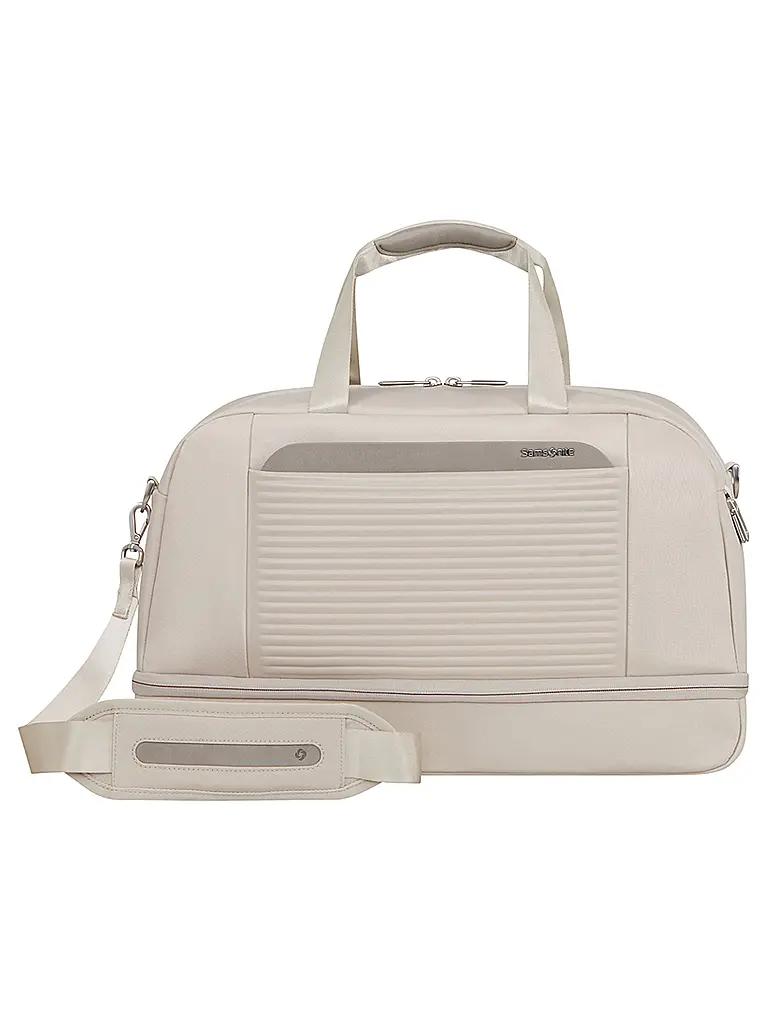 SAMSONITE | Reisetasche - Weekender PARALUX 49 cm Stone Grey | Creme
