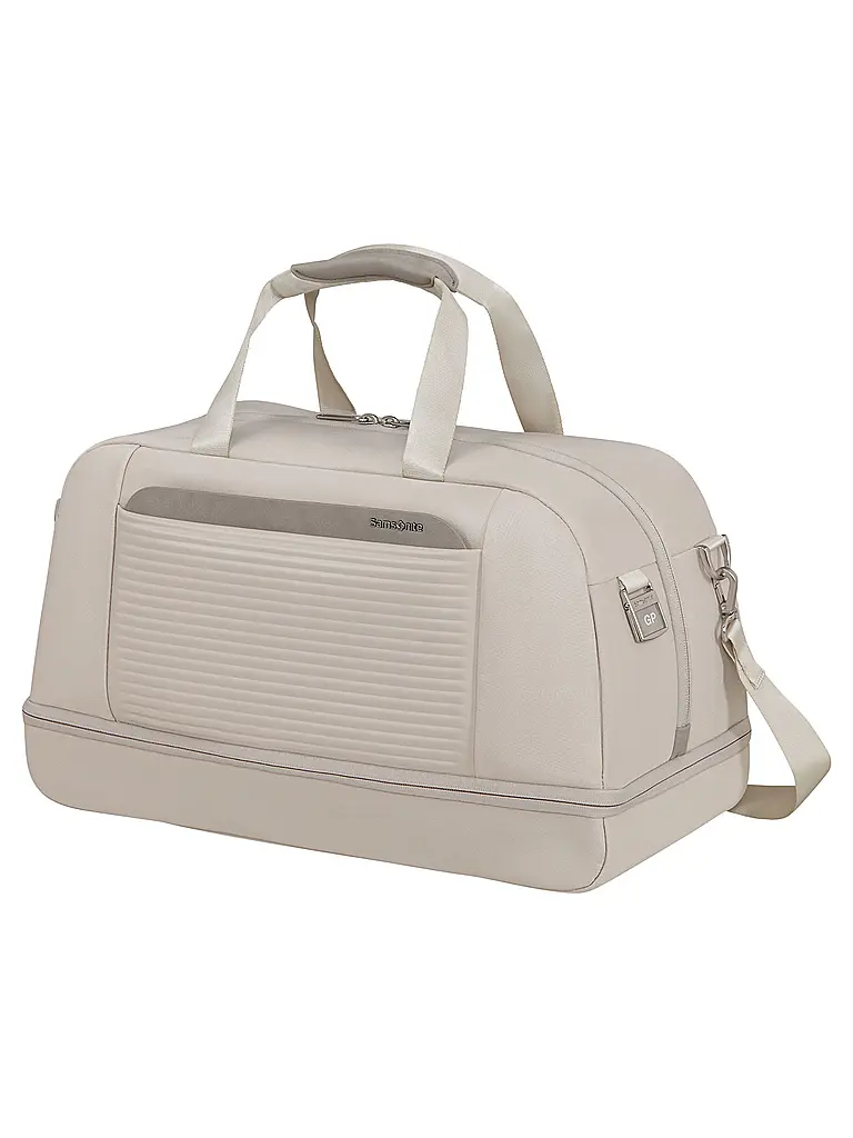 SAMSONITE | Reisetasche - Weekender PARALUX 49 cm Stone Grey | Creme