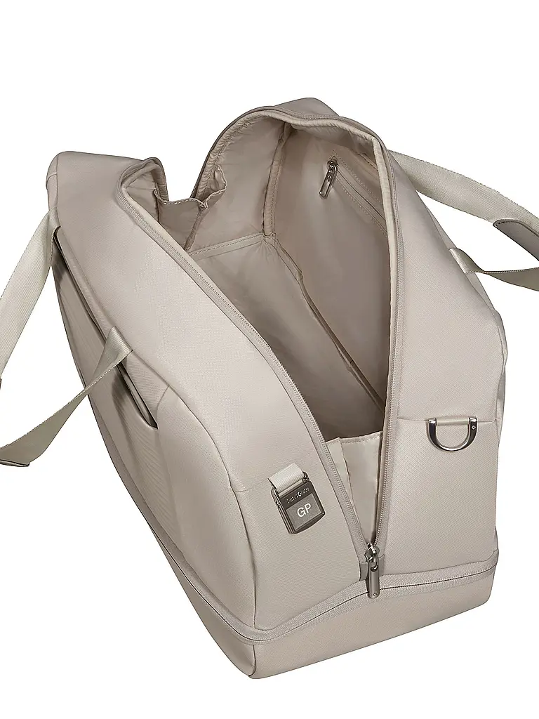 SAMSONITE | Reisetasche - Weekender PARALUX 49 cm Stone Grey | Creme