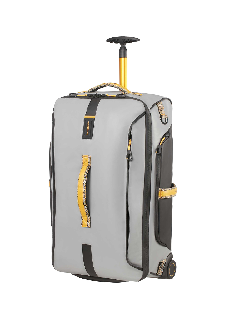 SAMSONITE | Reisetasche mit Rollen 67cm "Paradiver Light"  74851 (Grey/Yellow) | grau