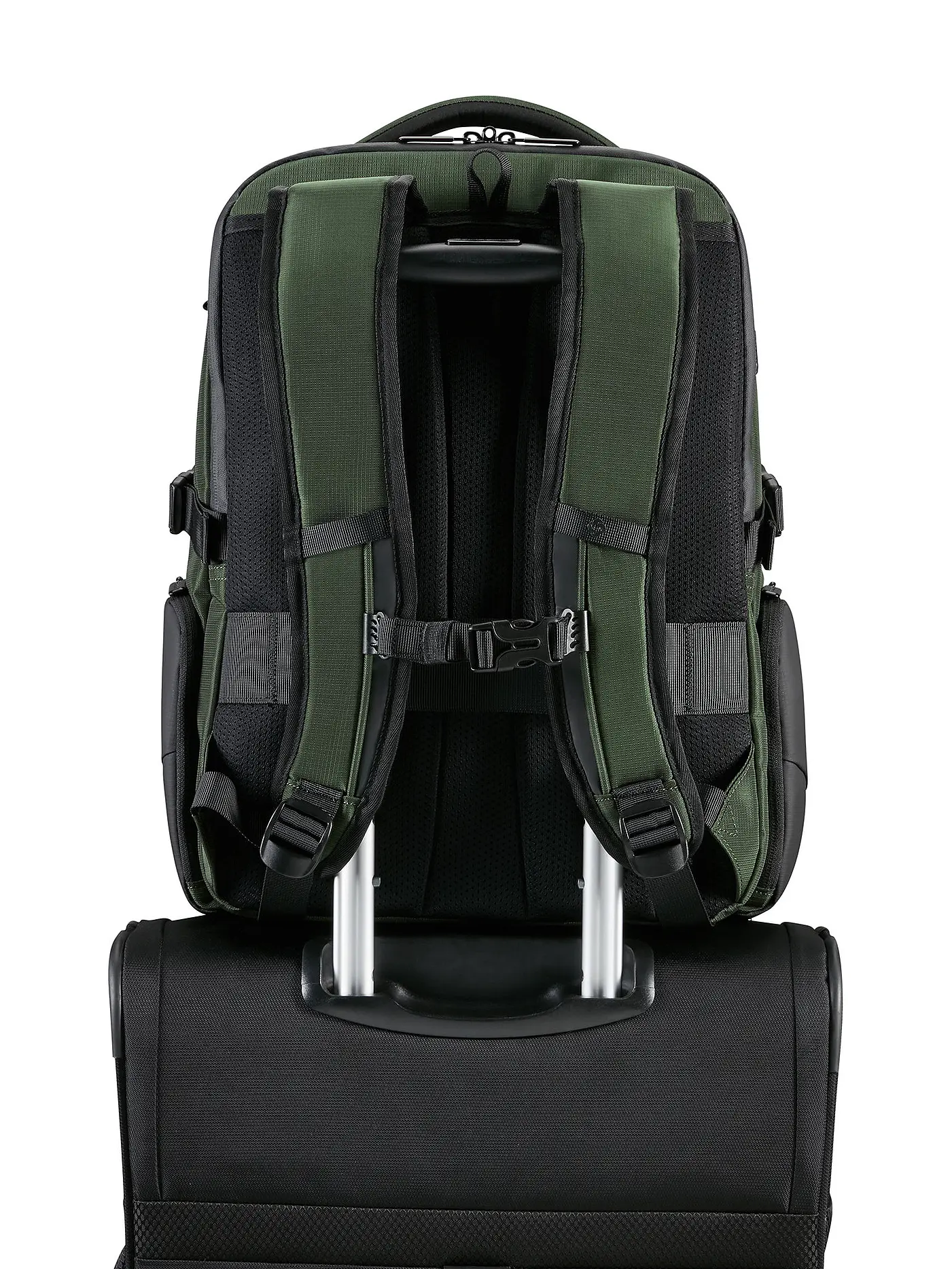 SAMSONITE | Rucksack Biz2Go 15,6 Earth Green | dunkelgrün