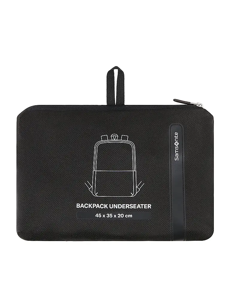 SAMSONITE | Rucksack faltbar Medium black | schwarz