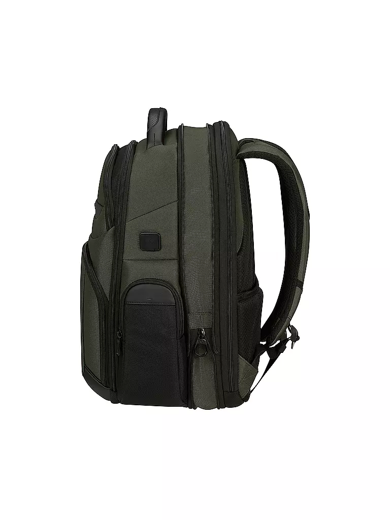 SAMSONITE | Rucksack PRO-DLX erweiterbar Green | schwarz