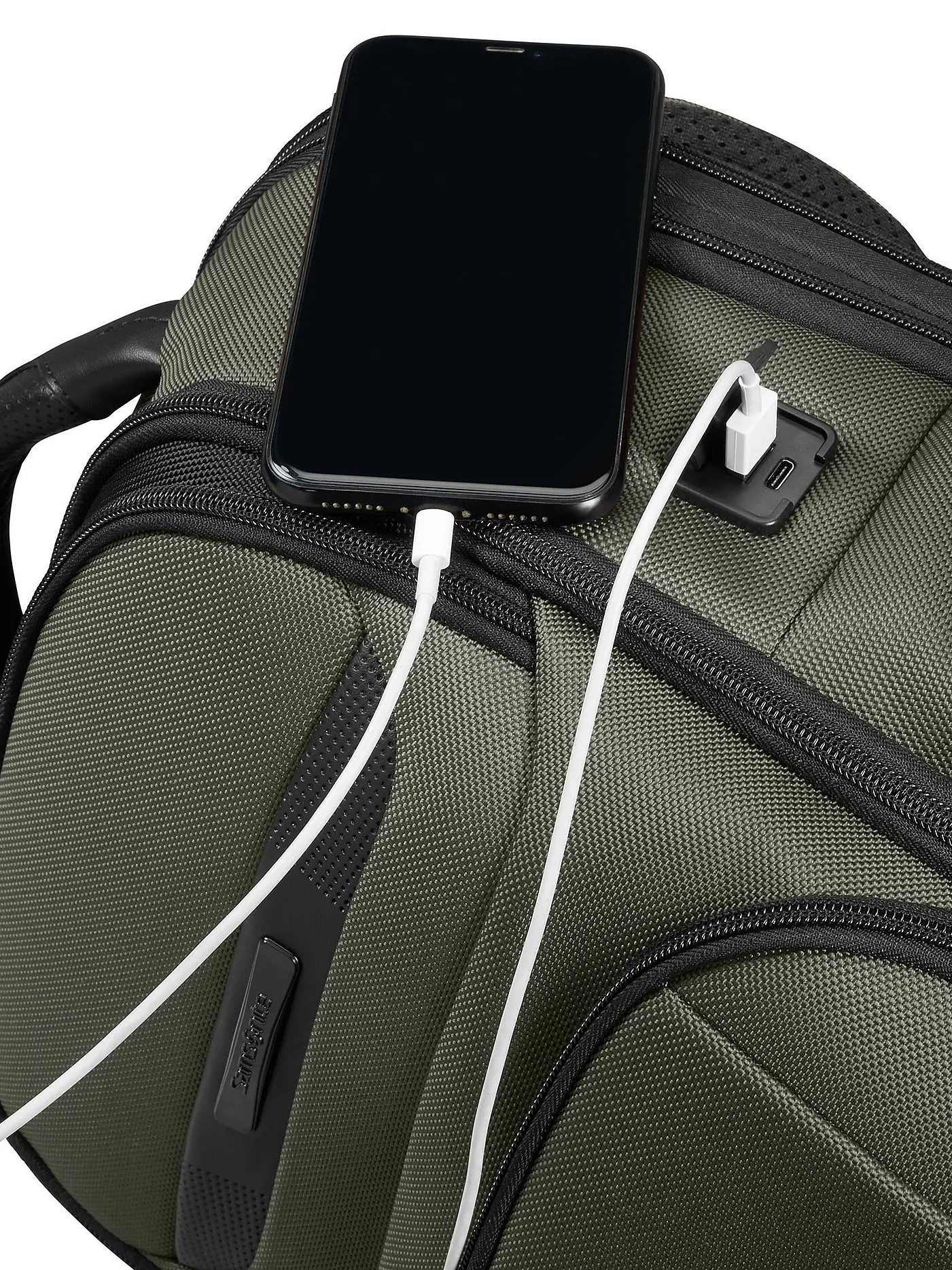 SAMSONITE | Rucksack PRO-DLX erweiterbar Green | dunkelgrün