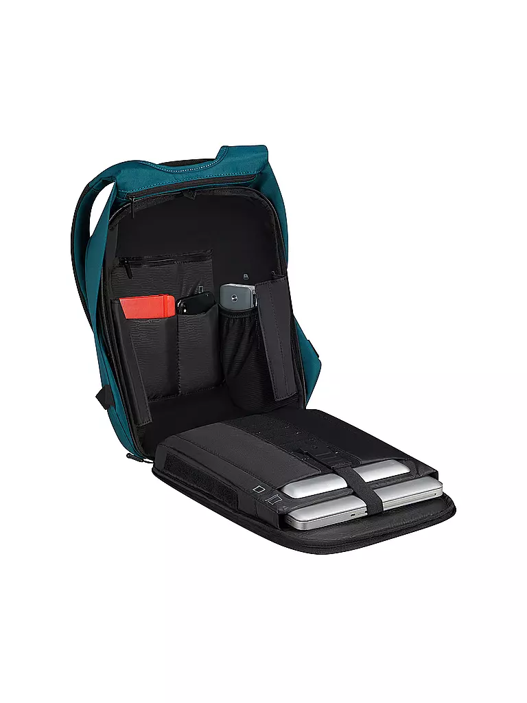 SAMSONITE | Rucksack SECURIPAK 2.0 14.1"  petrol | petrol