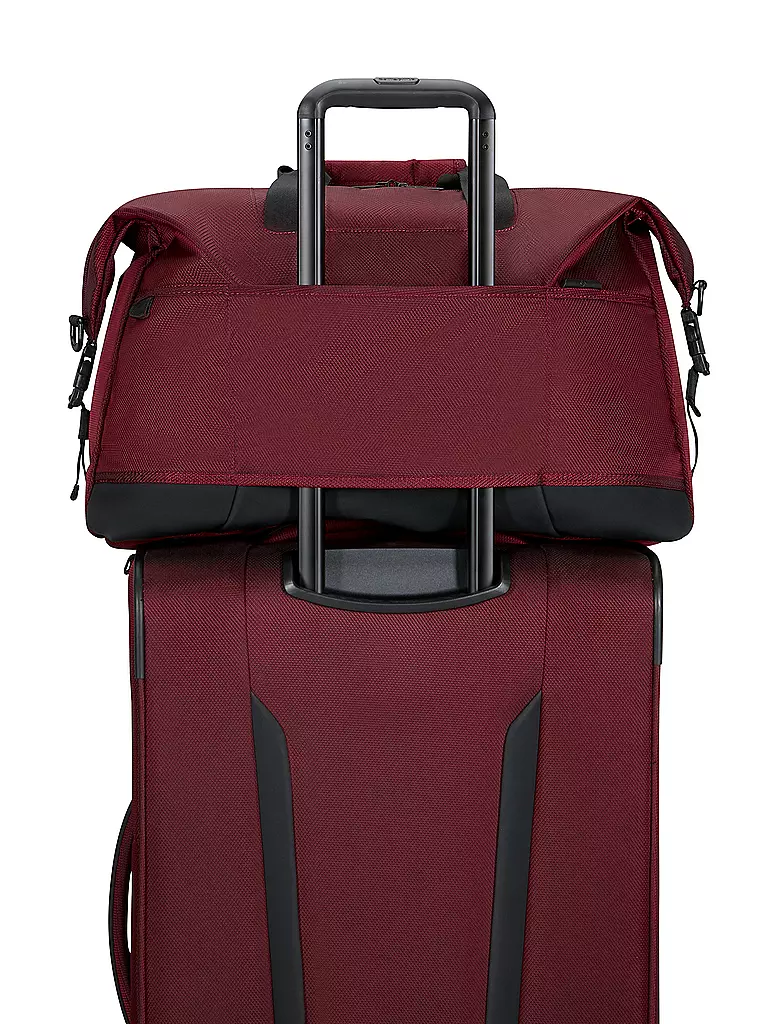 SAMSONITE | Tasche - Reisetasche OVERNIGHTER 48cm burgundy | grau