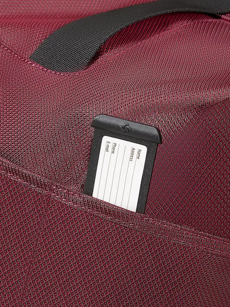 SAMSONITE | Tasche - Reisetasche OVERNIGHTER 48cm burgundy | grau
