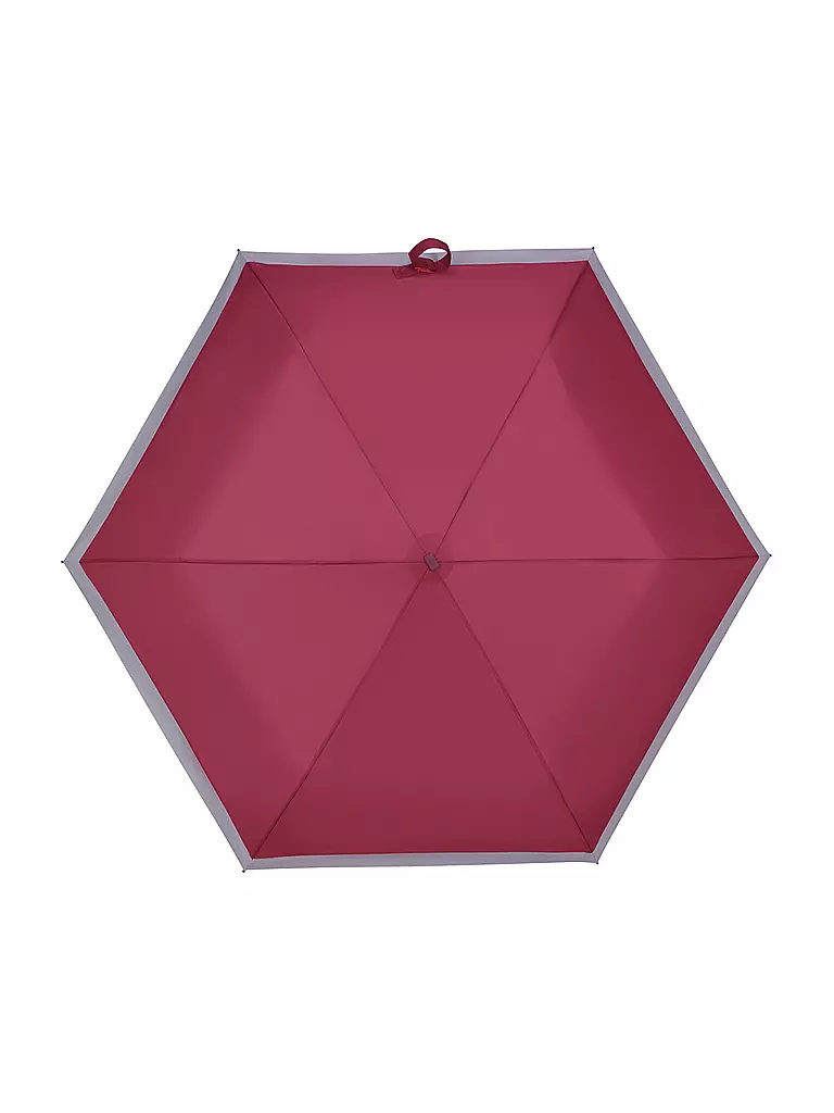 SAMSONITE | Taschenschirm RAIN PRO MANUAL FLAT pomegranate | blau