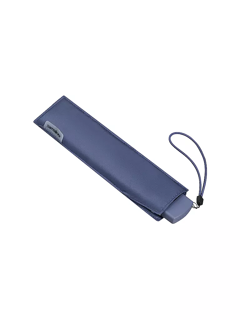 SAMSONITE | Taschenschirm RAIN PRO MANUAL FLAT storm blue | beere