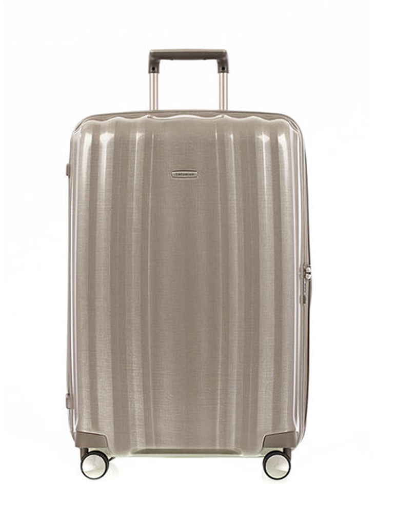 SAMSONITE | Trolley "Lite Cube Spinner" 82cm (58625 1173 Ivory Gold) | gold