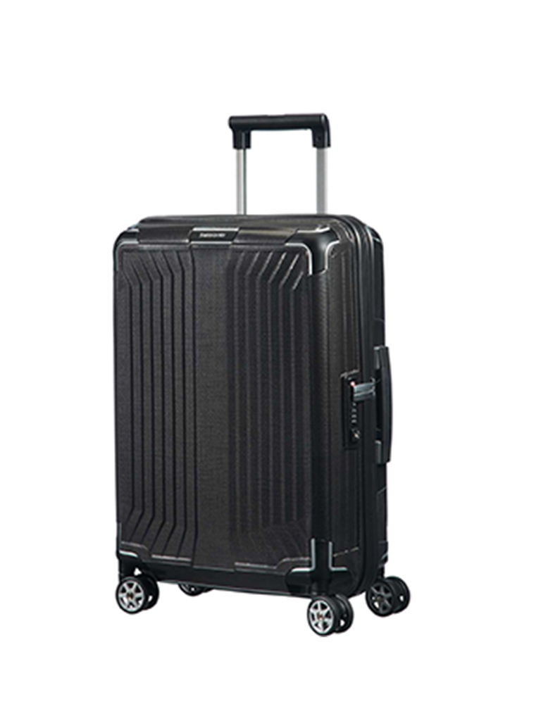 SAMSONITE | Trolley "Lite-Box Spinner" 55cm (Black) | schwarz