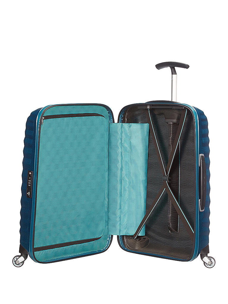 SAMSONITE | Trolley "Lite-Shock Spinner" 55 cm (62764 1686 Petrol) | petrol