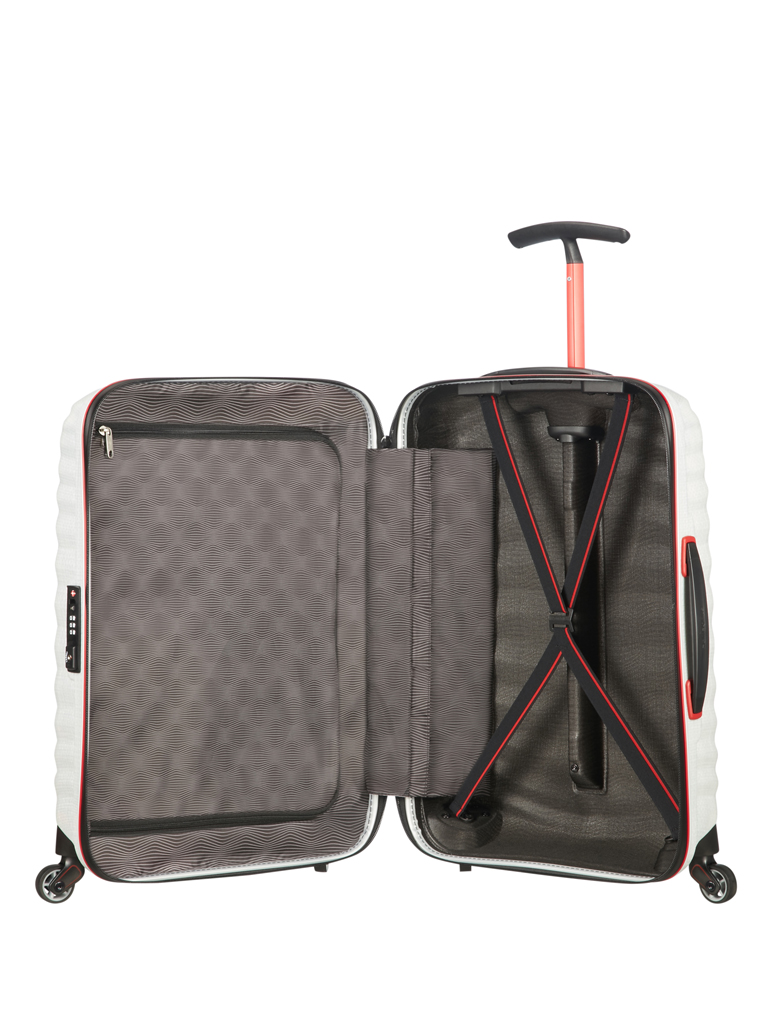 SAMSONITE | Trolley "Lite-Shock Sport Spinner" 69 cm (105264 7094 Offwhite) | weiß