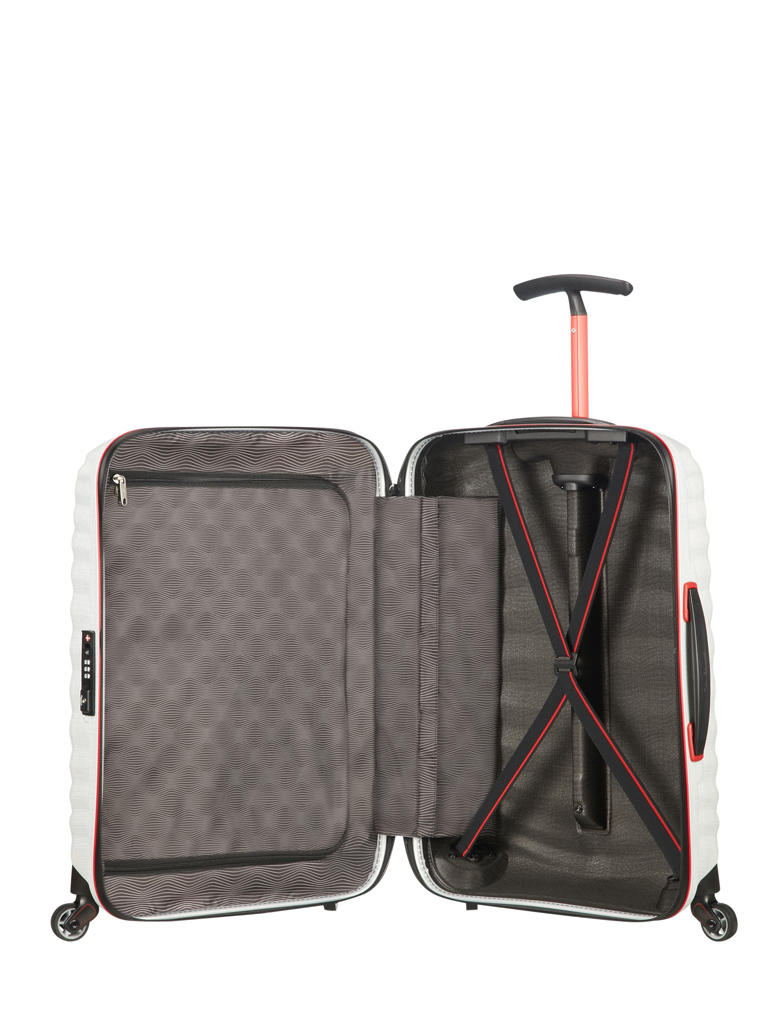 SAMSONITE | Trolley "Lite-Shock Sport Spinner" 75 cm (105267 7094 Offwhite) | weiß