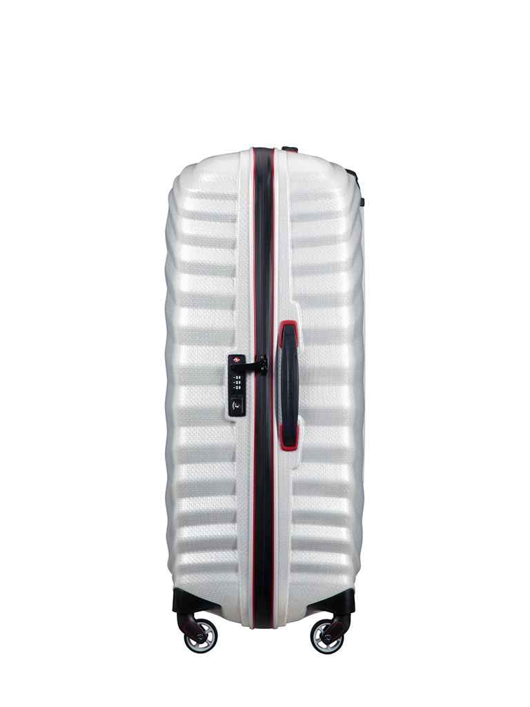 SAMSONITE | Trolley "Lite-Shock Sport Spinner" 75 cm (105267 7094 Offwhite) | weiß