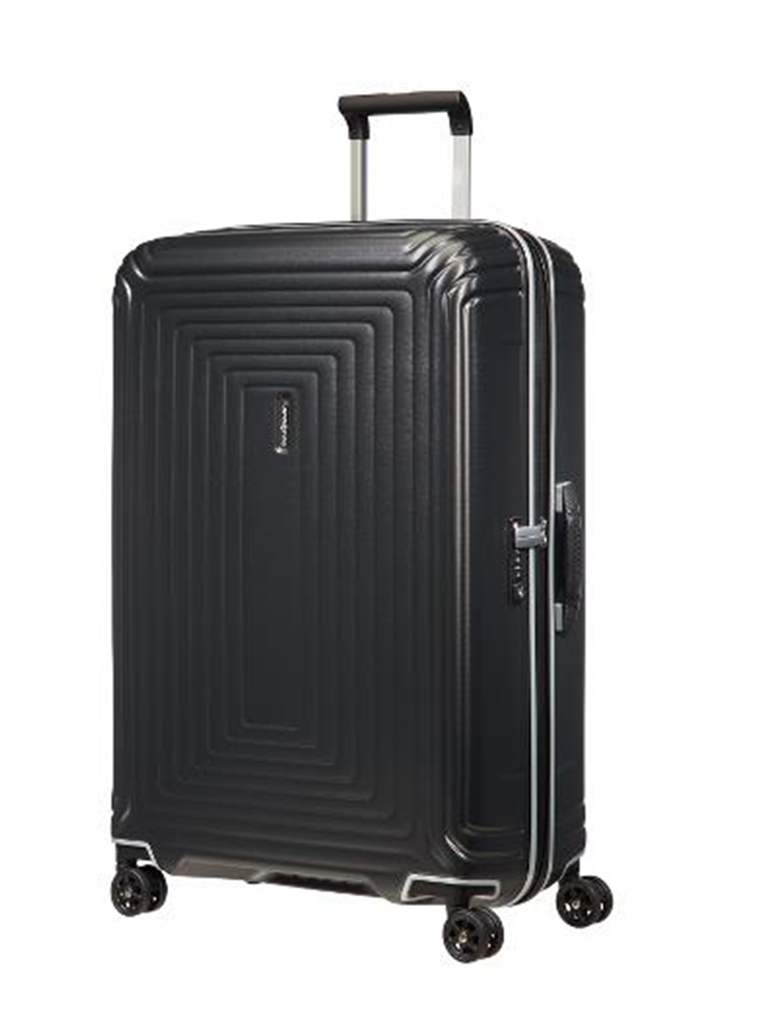 SAMSONITE | Trolley "Neopulse DLX Spinner" 75cm (92034 6494 Matte Titanium) | schwarz