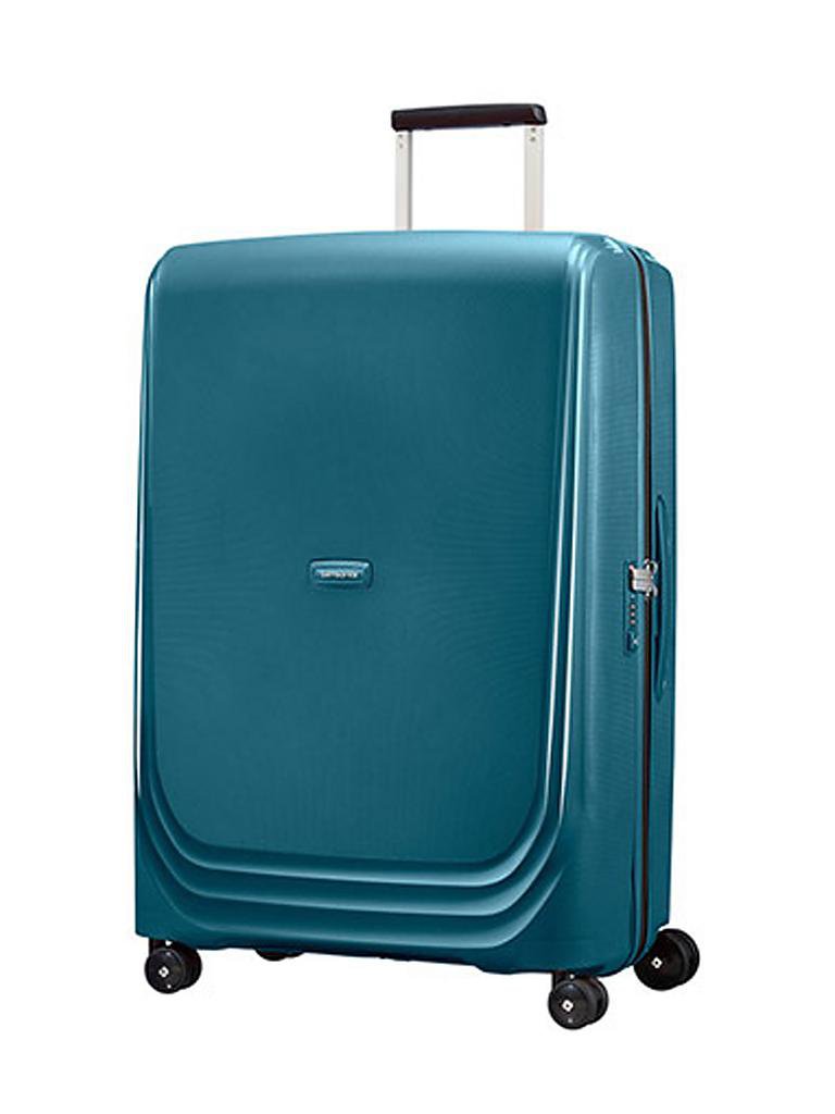 SAMSONITE | Trolley "Optic Spinner" 75cm (72688 1542 metallic green) | petrol