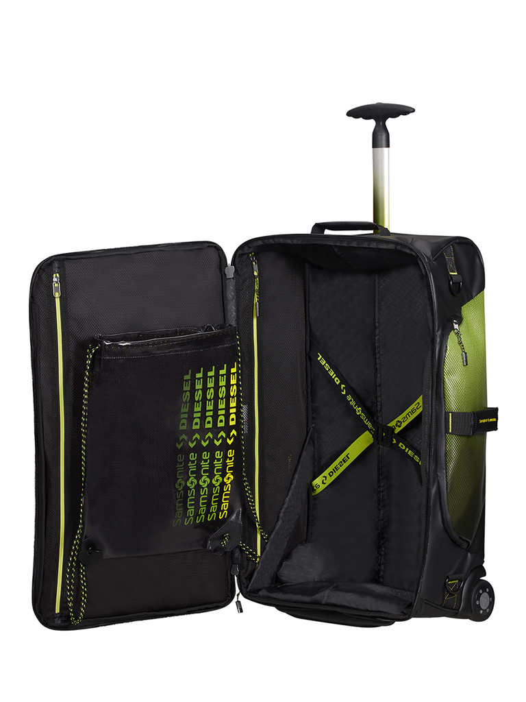 SAMSONITE | Trolley "Paradiver Duffle X Diesel" 67cm (Black/Yellow) | schwarz