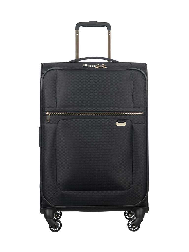 SAMSONITE | Trolley "Uplite Spinner" 78cm (74760 2693 /Black/Gold) | schwarz