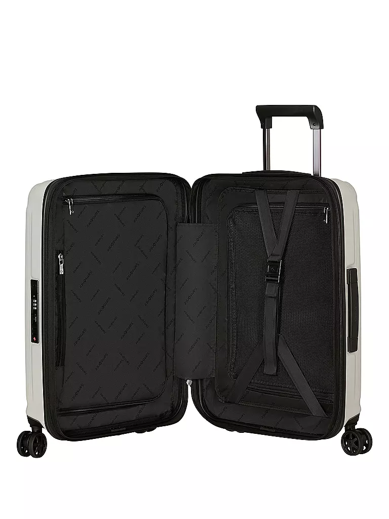 SAMSONITE | Trolley  NUON SPINNER 55cm erweiterbar matt quartz | hellgrün