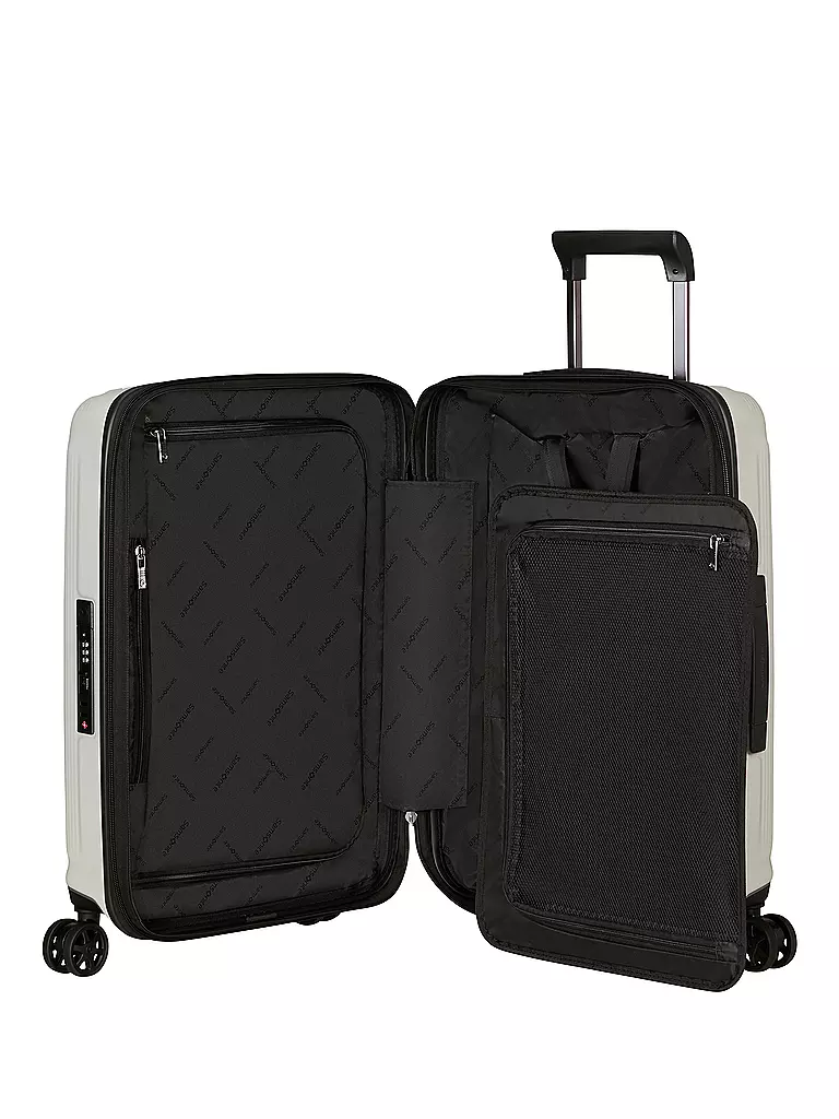 SAMSONITE | Trolley  NUON SPINNER 55cm erweiterbar matt quartz | hellgrün