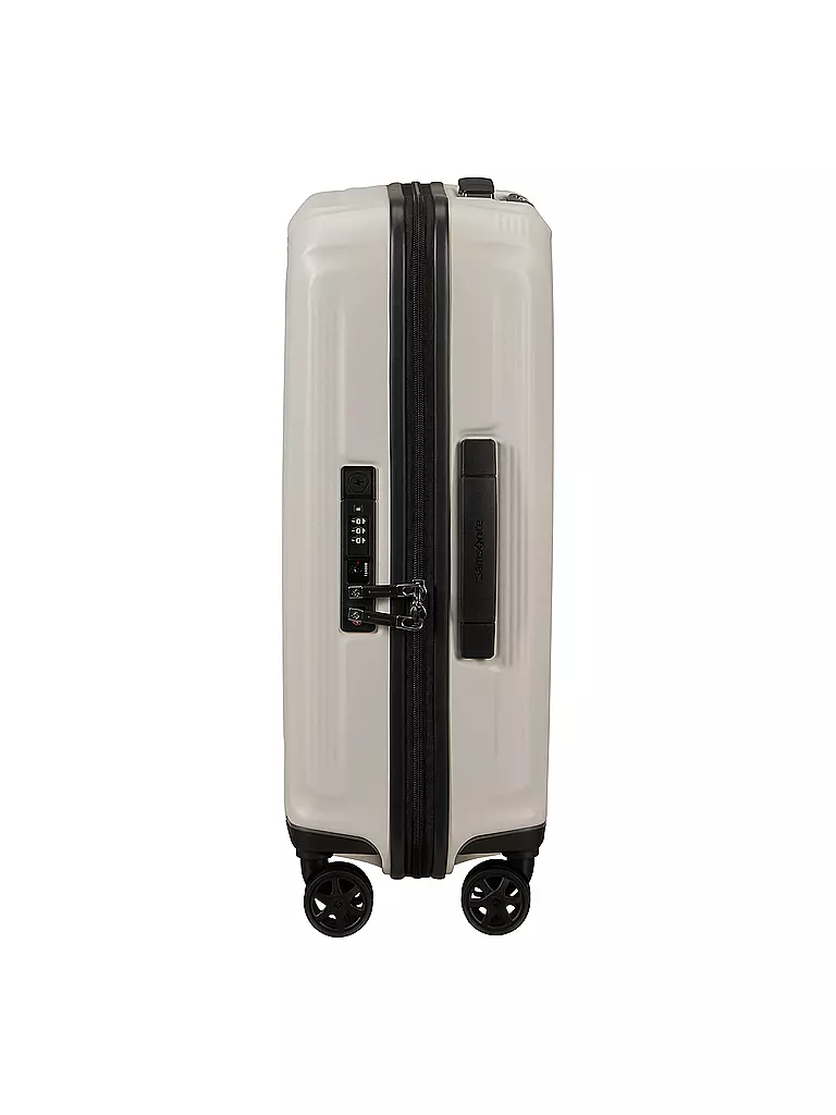 SAMSONITE | Trolley  NUON SPINNER 55cm erweiterbar matt quartz | hellgrün