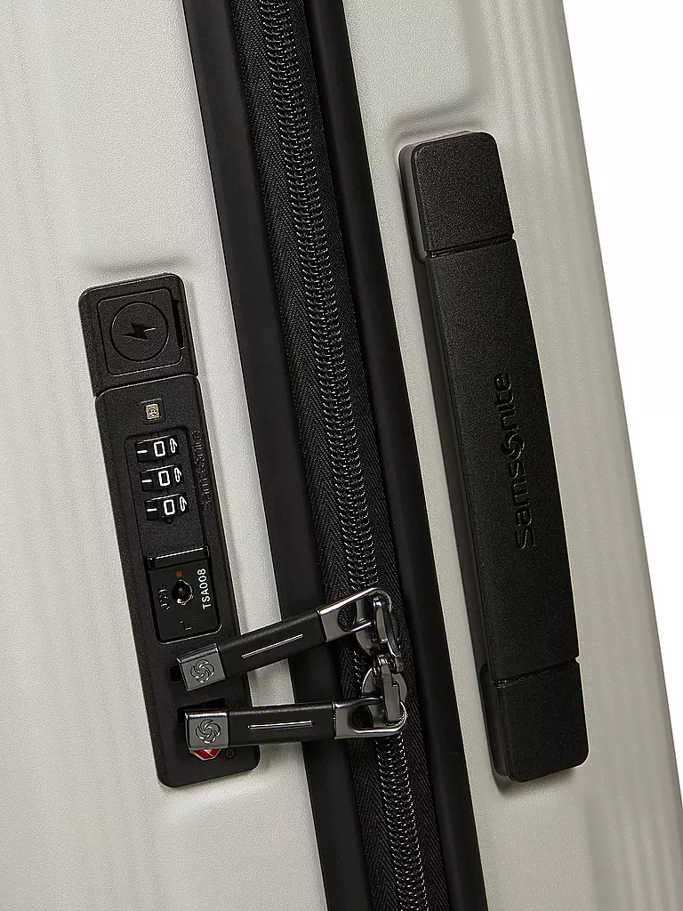 SAMSONITE | Trolley  NUON SPINNER 55cm erweiterbar matt quartz | hellgrün