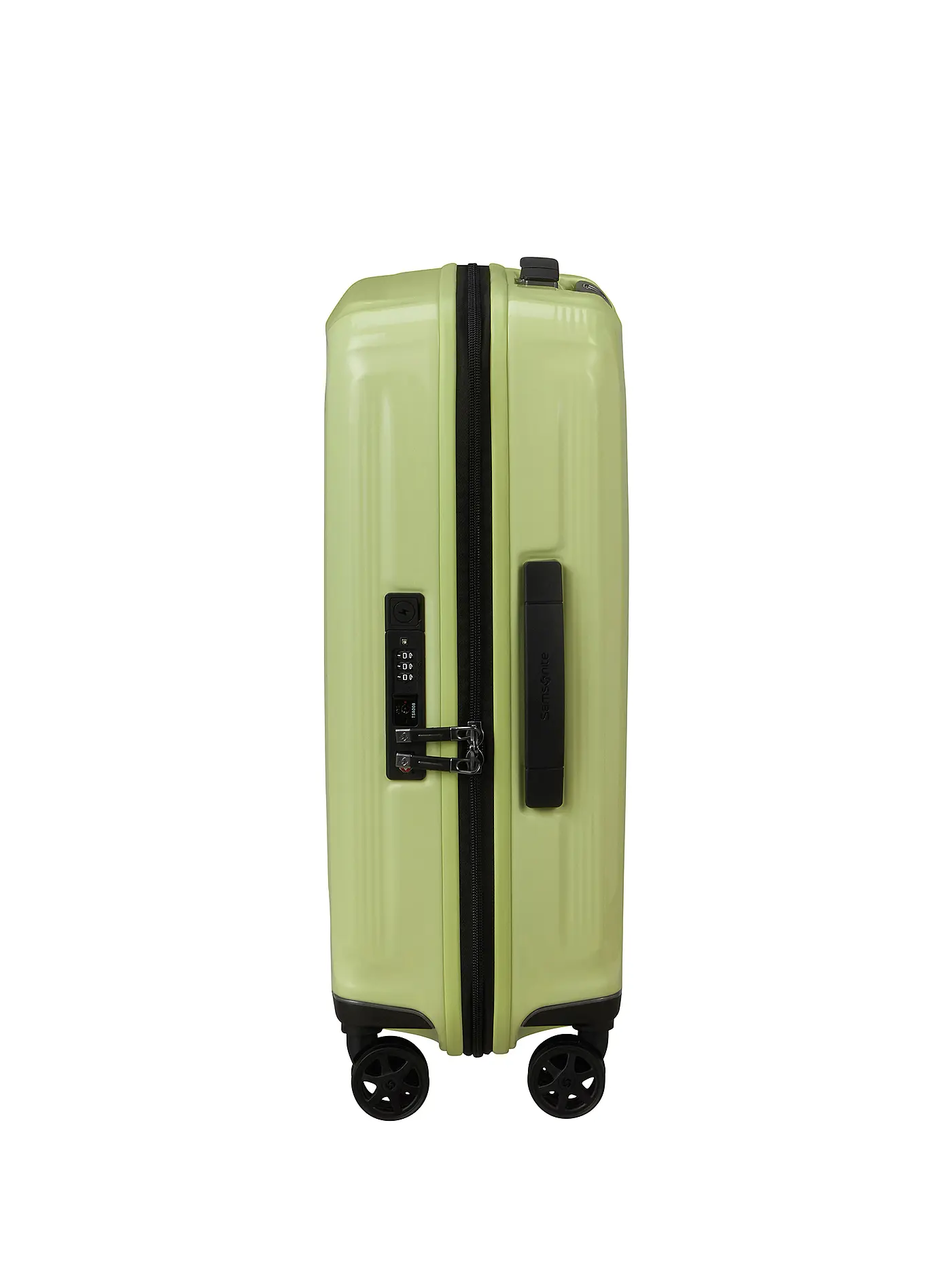 SAMSONITE | Trolley  NUON SPINNER 55cm erweiterbar metallic melon | hellgrün