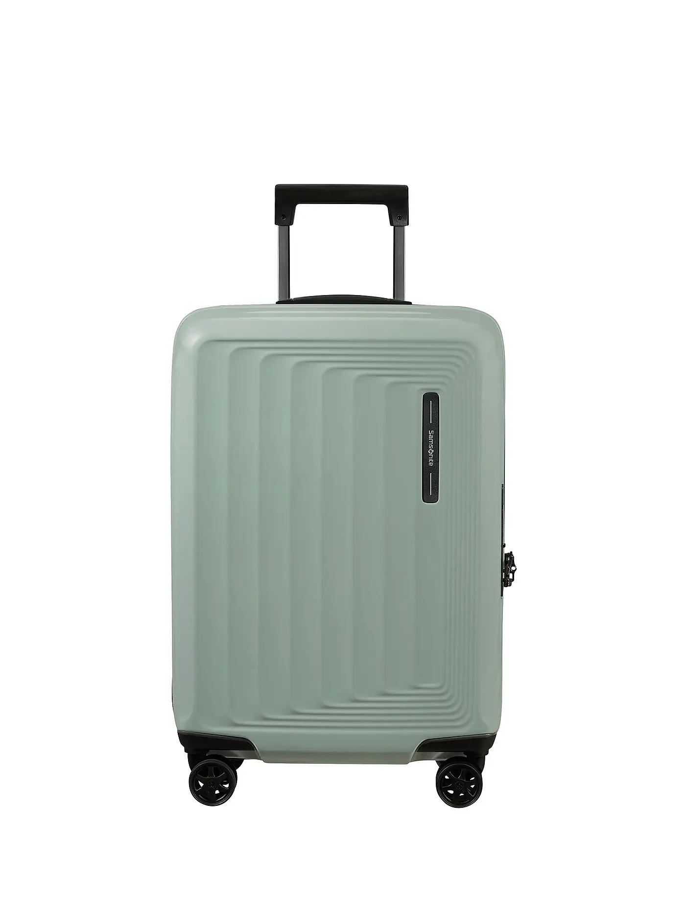 SAMSONITE | Trolley  NUON SPINNER 55cm erweiterbar metallic melon | hellgrau