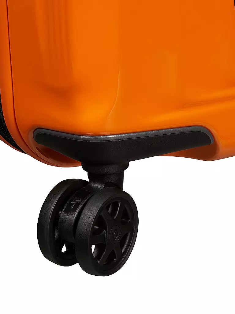 SAMSONITE | Trolley  NUON SPINNER 55cm erweiterbar papaya orange | hellgrün