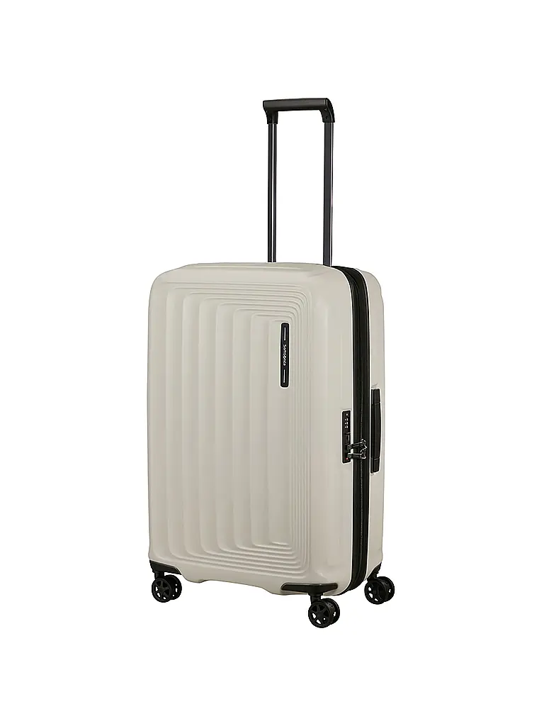 SAMSONITE | Trolley  NUON SPINNER 69cm erweiterbar Matt Quartz | Weiss