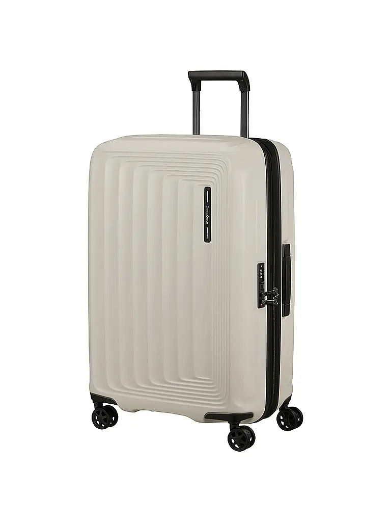 SAMSONITE | Trolley  NUON SPINNER 69cm erweiterbar Matt Quartz | Weiss