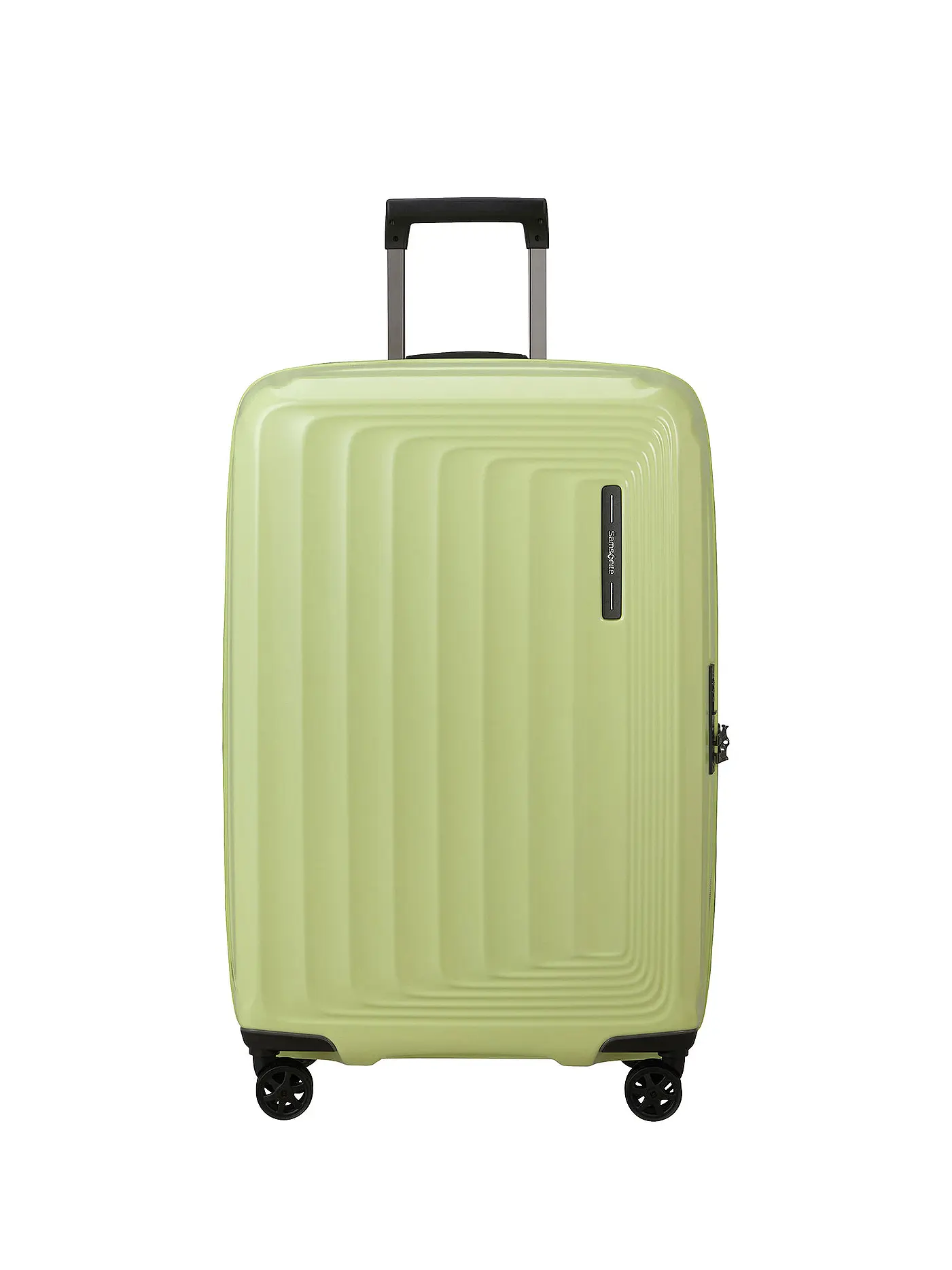 SAMSONITE | Trolley  NUON SPINNER 69cm erweiterbar metallic minera | hellgrün